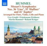 Produktbild: Sinfonien 35,36,41 (arr.J.N.Hummel)