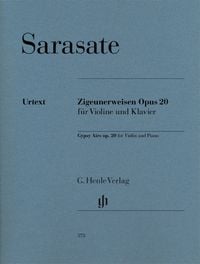 Produktbild: Pablo de Sarasate - Zigeunerweisen op. 20 f&uuml;r Violine und Klavier