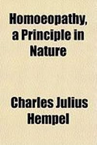 Produktbild: Homoeopathy, a Principle in Nature
