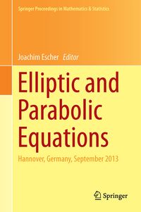 Produktbild: Elliptic and Parabolic Equations