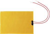 Produktbild: TRU COMPONENTS Polyester Heizfolie selbstklebend 12 V/DC, 12 V/AC 10 W Schutzart IPX4 (L x B) 110 mm x 77 mm