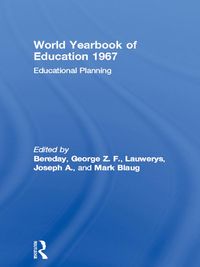 Produktbild: World Yearbook of Education 1967