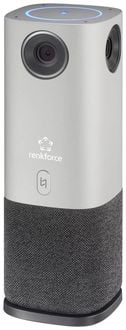 Bild vom Artikel Renkforce RF-CC-800 360° Videokonferenz-System Full HD 1920 x 1080 Pixel 360° Erfassung, 4 Weitwinkel-Kameras, Voice Tracking vom Autor 