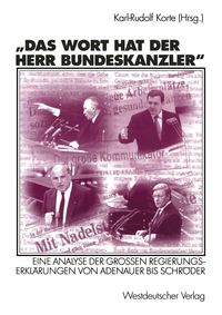 Produktbild: Das Wort hat der Herr Bundeskanzler