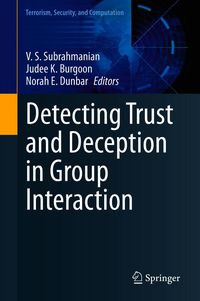 Produktbild: Detecting Trust and Deception in Group Interaction