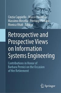 Produktbild: Retrospective and Prospective Views on Information Systems Engineering
