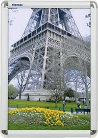 Produktbild: Franken BS0702 Bilder Wechselrahmen Papierformat: DIN A3 (B x H x T) 32.7 x 45 x 1.2 cm Silber