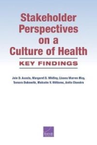 Produktbild: Stakeholder Perspectives on a Culture of Health