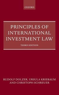 Produktbild: Principles of International Investment Law