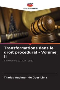 Produktbild: Transformations dans le droit proc&eacute;dural - Volume II