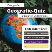 Produktbild: Das gro&szlig;e Geografie-Quiz f&uuml;r Experten und Einsteiger