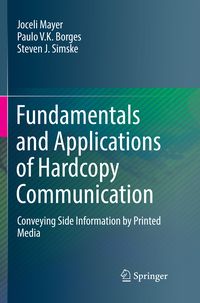 Produktbild: Fundamentals and Applications of Hardcopy Communication