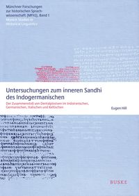 Produktbild: Untersuchungen zum inneren Sandhi des Indogermanischen