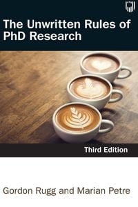 Produktbild: The Unwritten Rules of PhD Research 3e