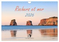 Produktbild: Rochers et mer (Calendrier mural 2027 DIN A4 vertical), CALVENDO calendrier mensuel