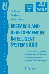 Produktbild: Research and Development in Intelligent Systems XXII