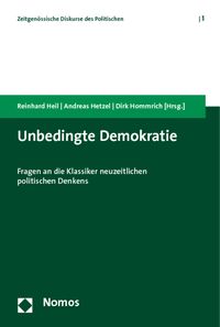 Produktbild: Unbedingte Demokratie