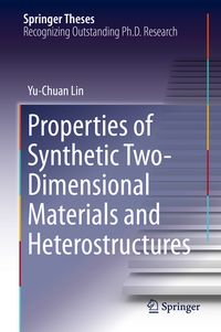 Produktbild: Properties of Synthetic Two-Dimensional Materials and Heterostructures