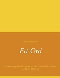 Produktbild: Ett Ord