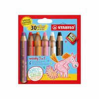 Produktbild: STABILO Aquarellbuntstift woody 3 in 1