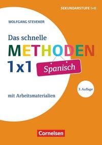 Produktbild: Fachmethoden: Das schnelle Methoden-1x1 Spanisch