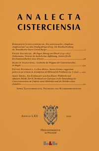 Produktbild: Analecta Cisterciensia 62 (2012)