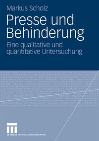 Produktbild: Presse und Behinderung