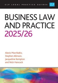 Produktbild: Business Law and Practice 2025/26