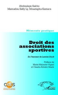 Produktbild: Droit des associations sportives. En l'honneur de Lamine Dia