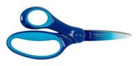 Produktbild: Edding Fiskars Gro&szlig;e Kinderschere ab 8 Jahre, 15 cm Ombre blau, Linksh&auml;nder
