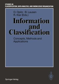 Produktbild: Information and Classification