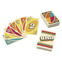 Mattel - Mattel Games UNO Iconic 70's Premium Jubiläumsedition
