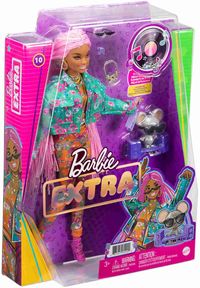 Bild vom Artikel Mattel - Barbie Extra Puppe mit pinken Flechtzöpfen vom Autor 
