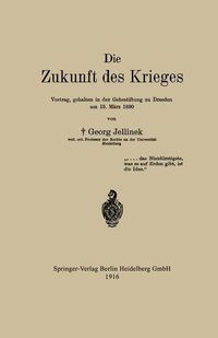 Produktbild: Die Zukunft des Krieges