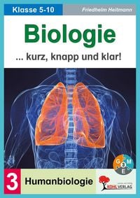 Produktbild: Biologie kurz, knapp und klar! / Band 3: Humanbiologie