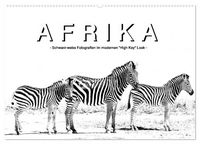 Produktbild: AFRIKA - Schwarz-weiss Fotografien im modernen "High Key" Look (Wandkalender 2026 DIN A2 quer), CALVENDO Monatskalender