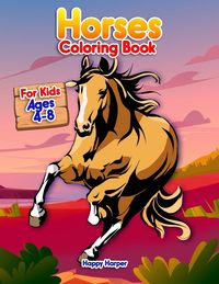 Produktbild: Horses Coloring Book