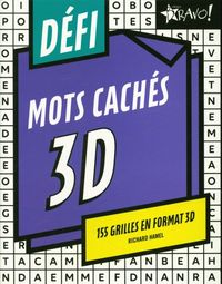 Produktbild: Defi - Mots cach&eacute;s 3D : 155 grilles en format 3D