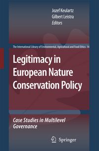 Produktbild: Legitimacy in European Nature Conservation Policy