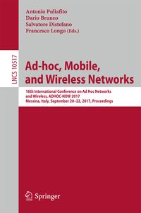Produktbild: Ad-hoc, Mobile, and Wireless Networks