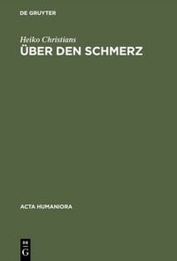 Produktbild: &Uuml;ber den Schmerz
