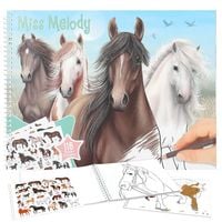Produktbild: Miss Melody Pferde Malbuch