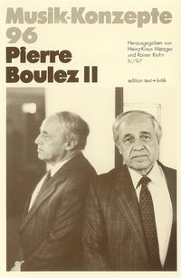Produktbild: Pierre Boulez II
