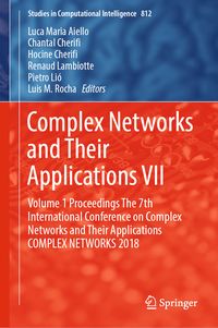 Produktbild: Complex Networks and Their Applications VII