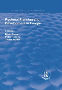 Produktbild: Regional Planning and Development in Europe
