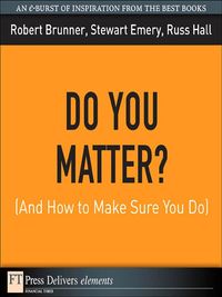 Produktbild: Do You Matter? (And How to Make Sure You Do)