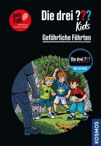 Produktbild: Die drei ??? Kids Dein Fall, Gef&auml;hrliche F&auml;hrten