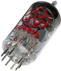 Produktbild: BTB Vertrieb 12DW7/ECC832 Elektronenr&ouml;hre Doppeltriode 100 V 0.5 mA Polzahl: 9 Sockel: Noval Inhalt 1 St.