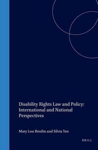 Produktbild: Disability Rights Law and Policy: International and National Perspectives