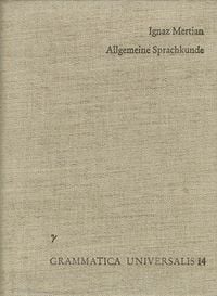 Produktbild: Allgemeine Sprachkunde